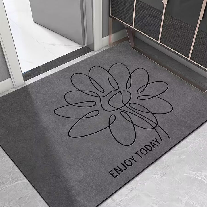 Decorative Motivational Area Rug Stornfield