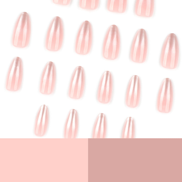 Exquisite Nail Extensions with Elegant Gradient and Glossy Tips Stornfield