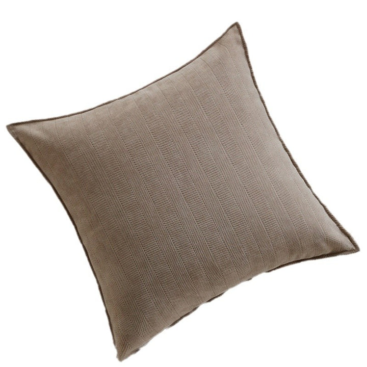 Decorative cushion with fine herringbone structure Stornfield