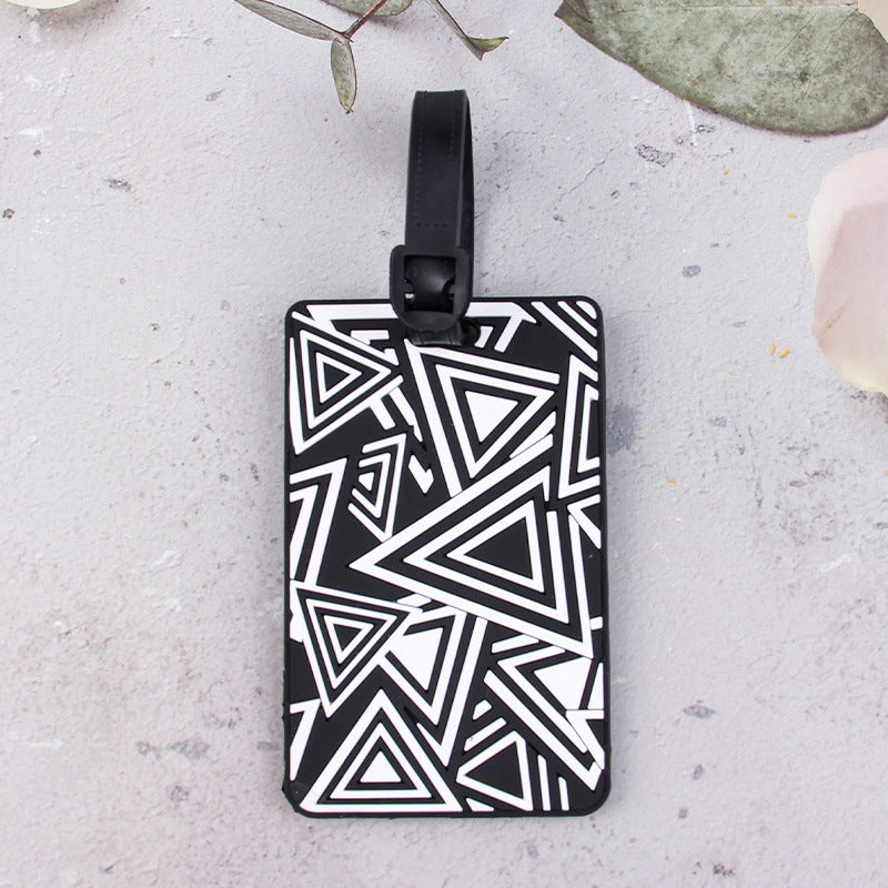 Geometric Pattern Luggage Tag Stornfield