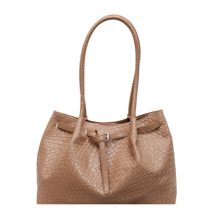 WoTextured Leather Tote Bag Stornfield