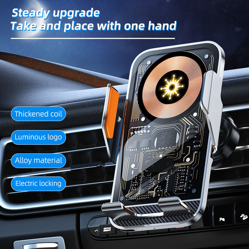 Unisex Smartphone Holder with innovative wireless charging technology Stornfield