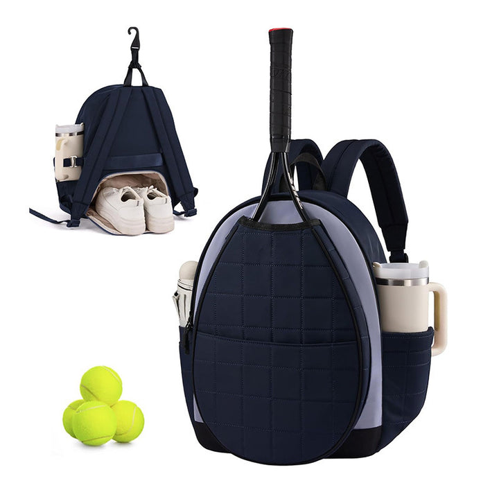Multifunctional Tennis Backpack with Integrated Shoe and Bottle Compartment Stornfield