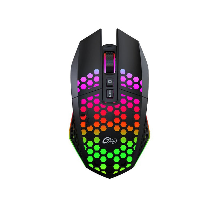 Gaming mouse with customizable RGB lighting and ergonomic design Stornfield
