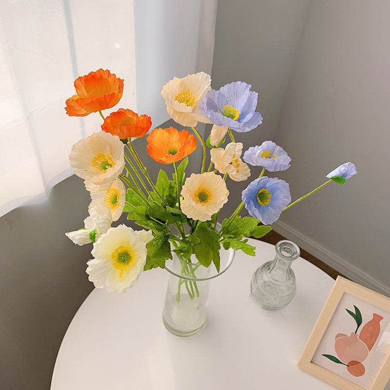 Realistic Decorative Ranunculus Stem