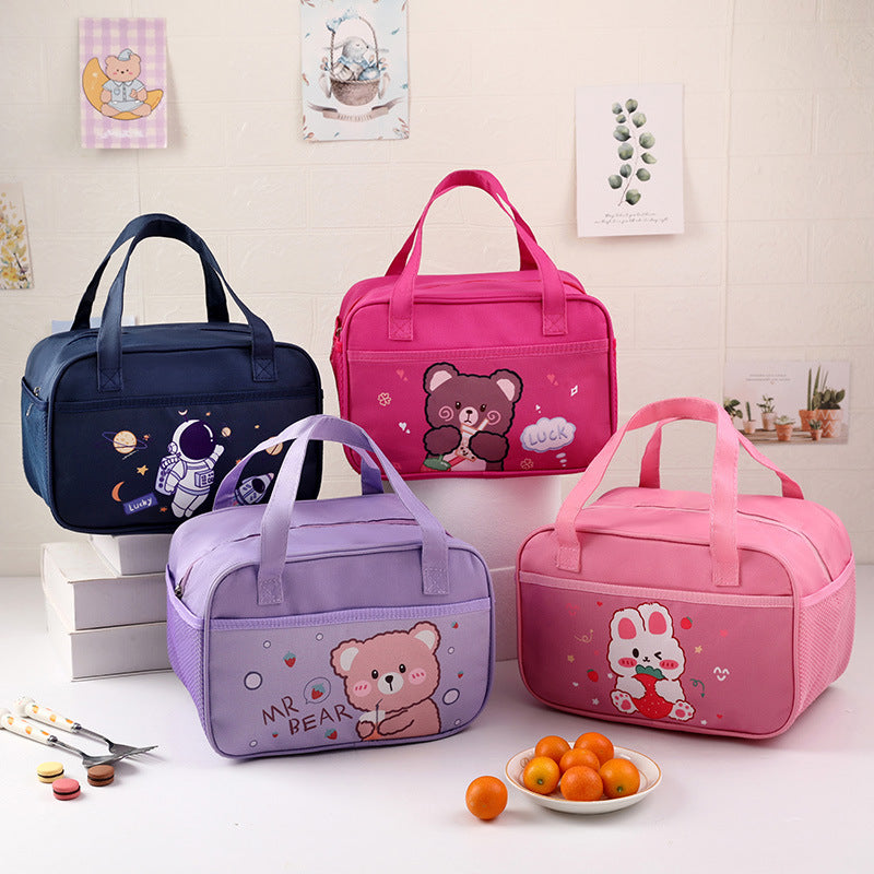 Insulated Kids' Lunch Bag with Cute Bear Design Stornfield
