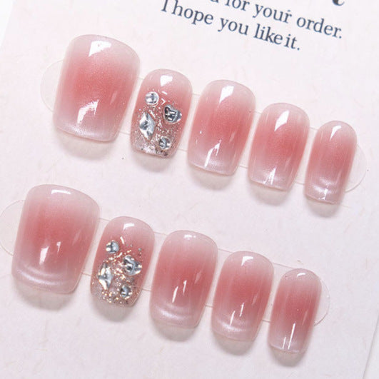 Elegant Crystal-Embellished Nail Art Set Stornfield