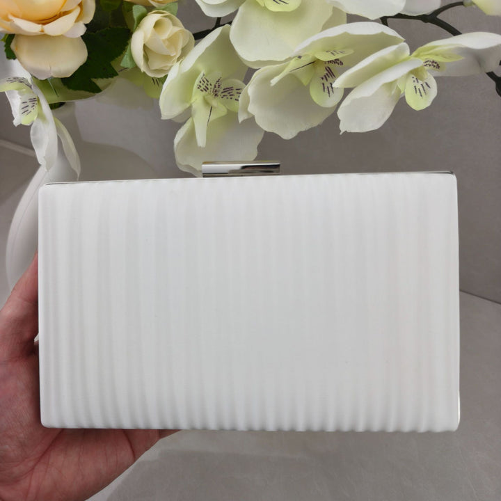 Elegant Textured Evening Clutch