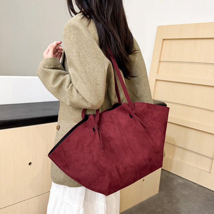 Suede Oversized Tote Bag Stornfield