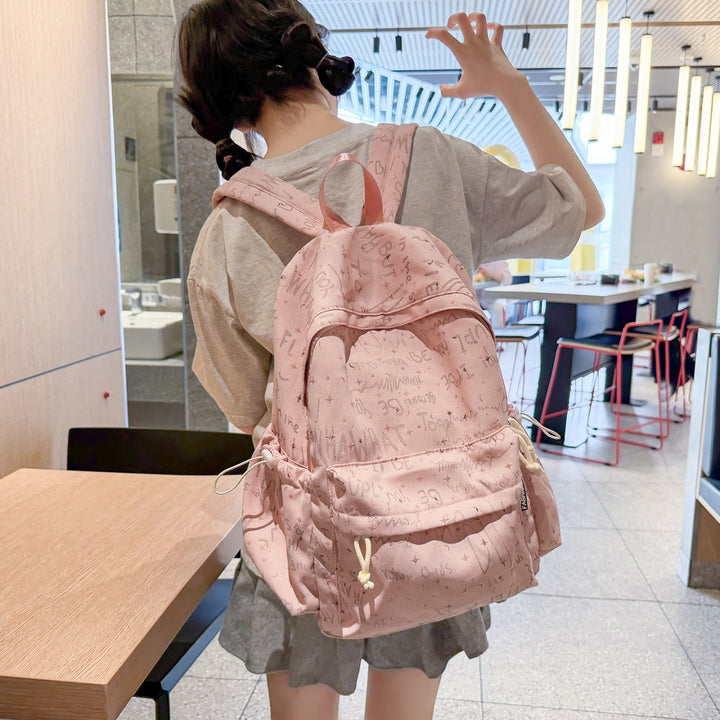 Artistic Graphic Print Backpack Stornfield