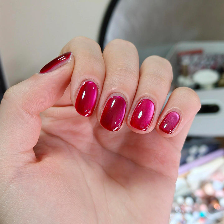 Gradient Glossy Press-On Nail Set Stornfield