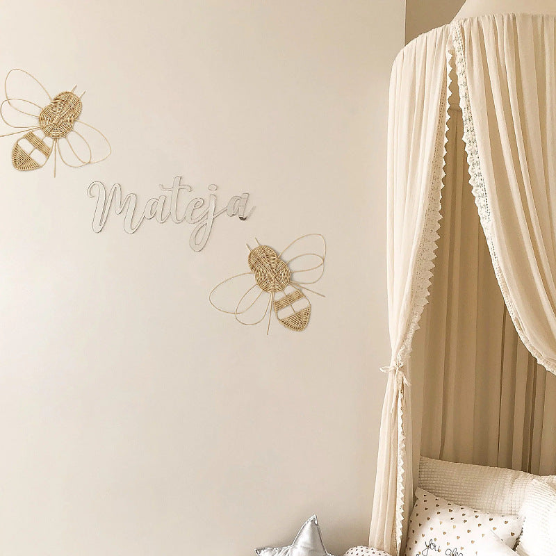 Decorative wall hanging in bee design Stornfield