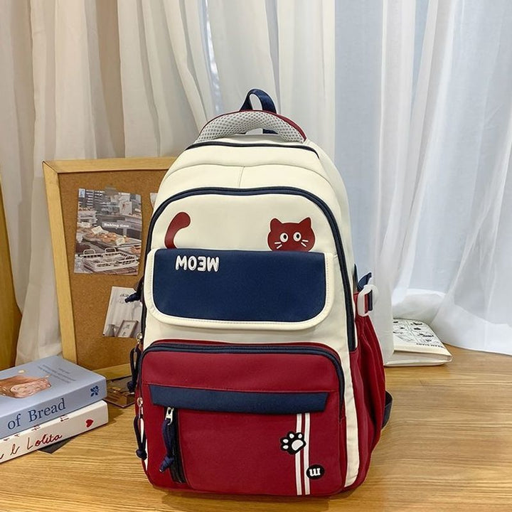 Fun Cat-Themed School Backpack Stornfield