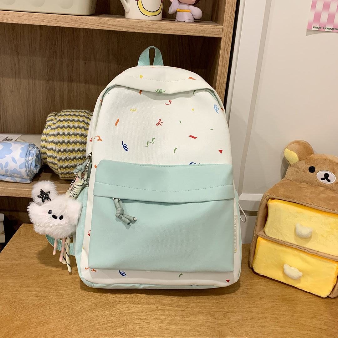 Playful Patterned Backpack Stornfield