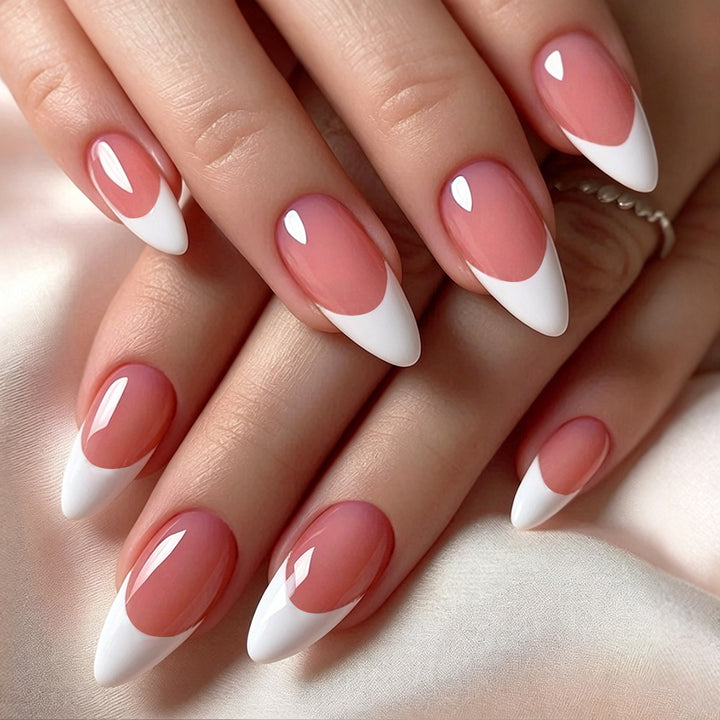 Stylish artificial nails with elegant tips Stornfield