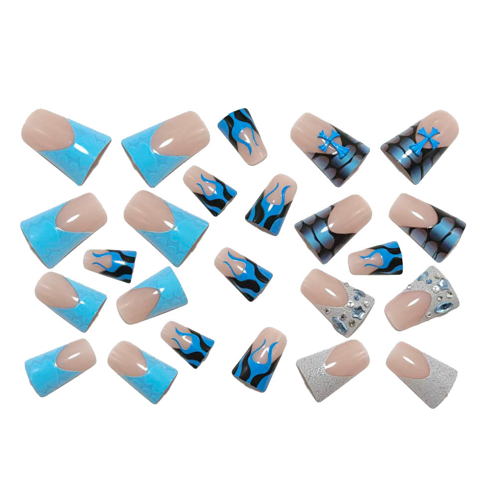 Creative artificial nails with unique 3D design Stornfield