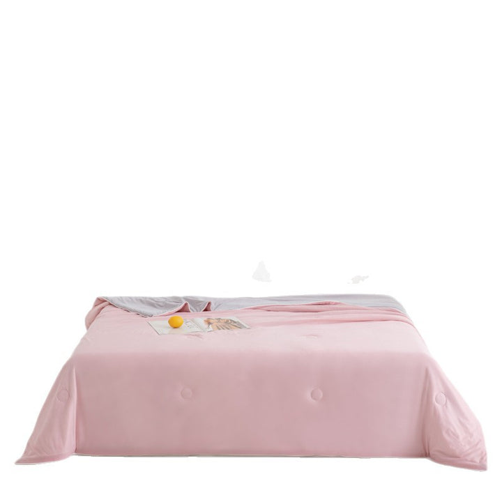Reversible Soft Microfiber Blanket