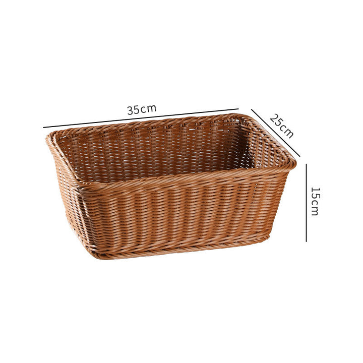 Handwoven Rustic Storage Basket with Ergonomic Design Stornfield