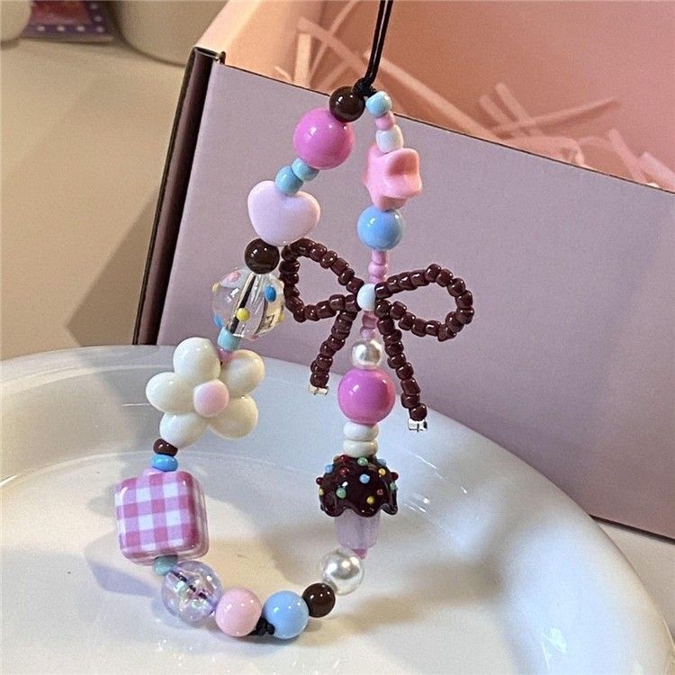 Decorative Beaded Phone Charm Stornfield 1790135941