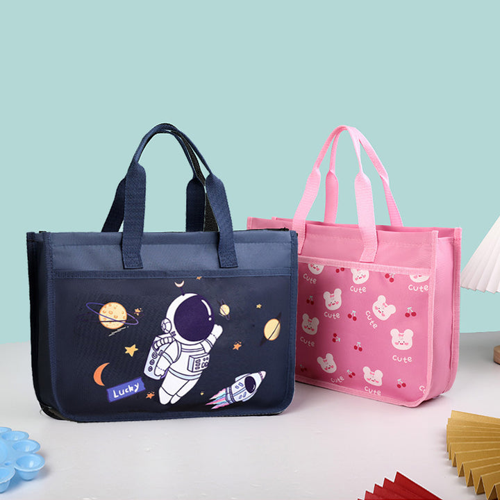 Insulated Astronaut-Themed Lunch Bag Stornfield