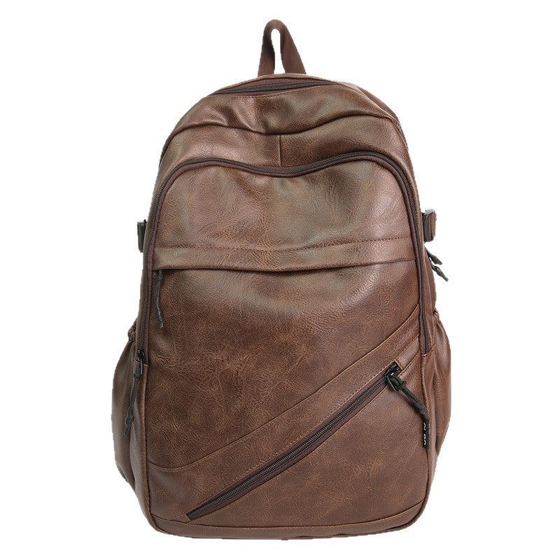 Premium Leather Laptop Backpack Stornfield