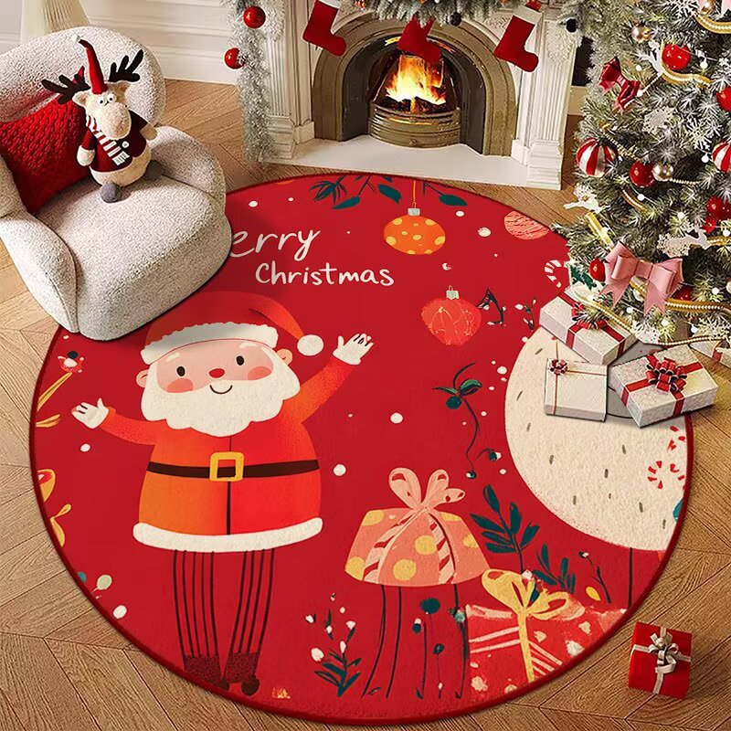Whimsical Round Area Rug