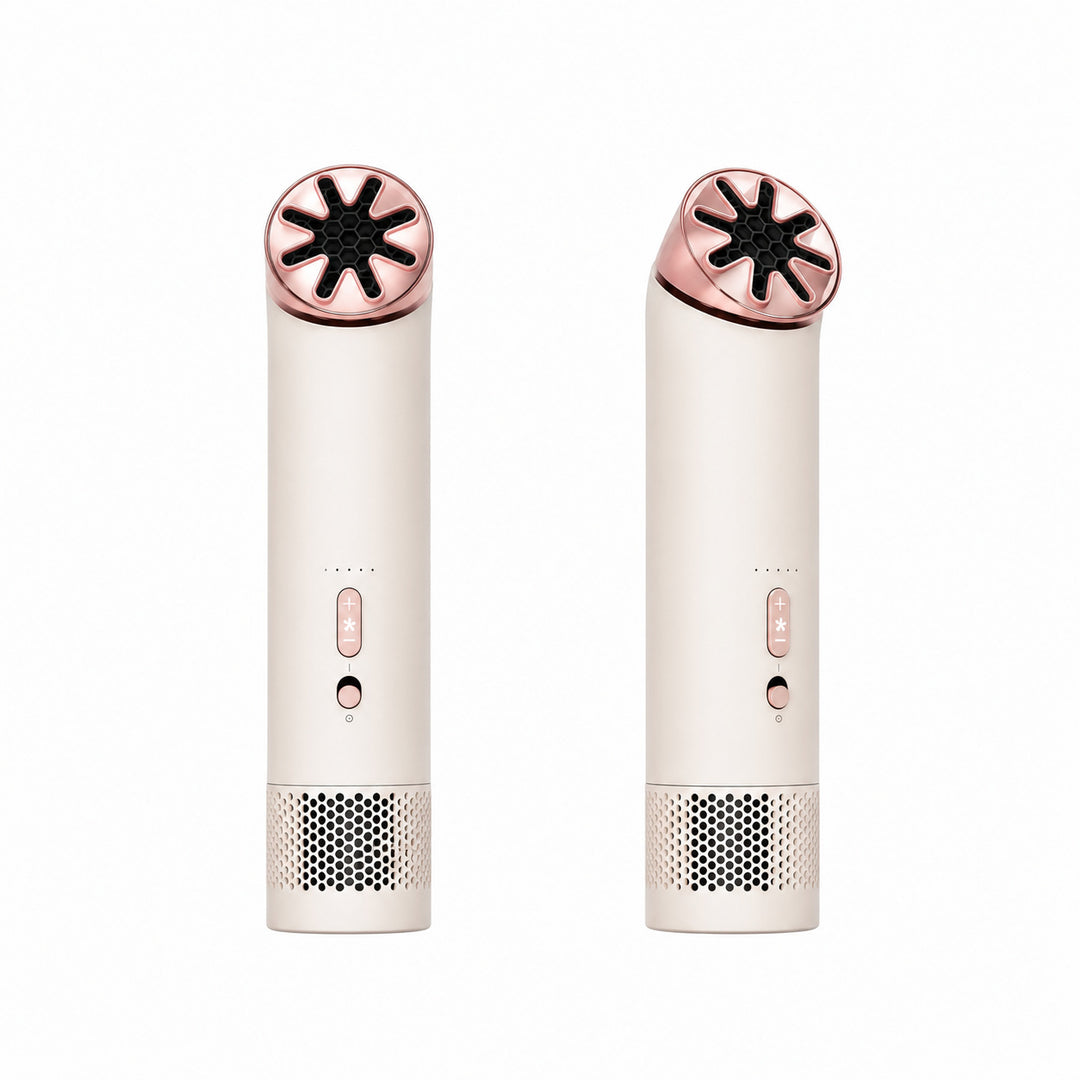 Ladies cordless travel hairdryer with diffuser attachment, ion care and quiet motor Stornfield
