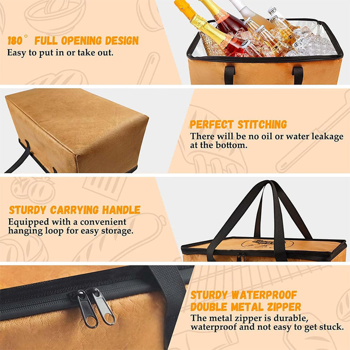 Insulated Transport Bag For Hot Food Stornfield