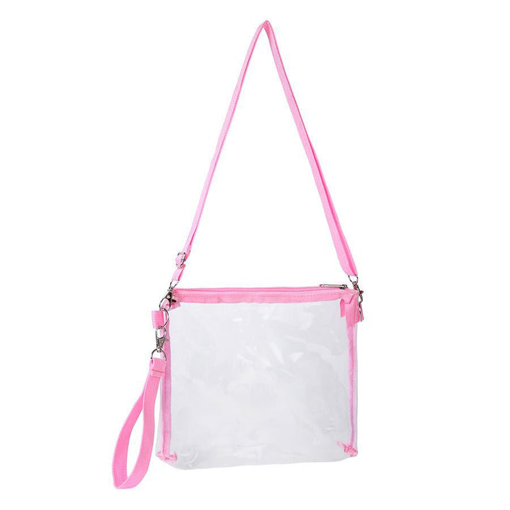 Transparent shoulder bag with adjustable shoulder strap Stornfield