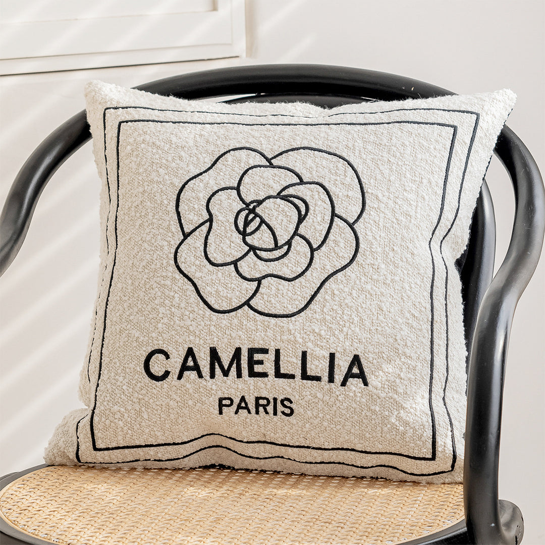 Decorative motif cushion
