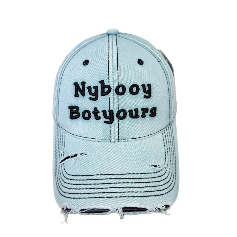 Women's Distressed Adjustable Baseball Cap Stornfield