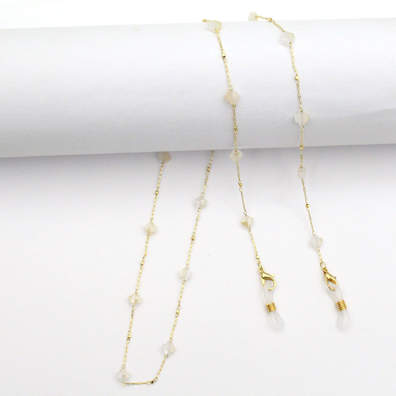 Elegant Crystal-Designed Eyewear Chain Stornfield