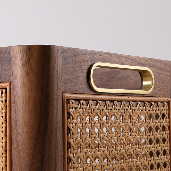 Artisan Handwoven Storage Crate Stornfield