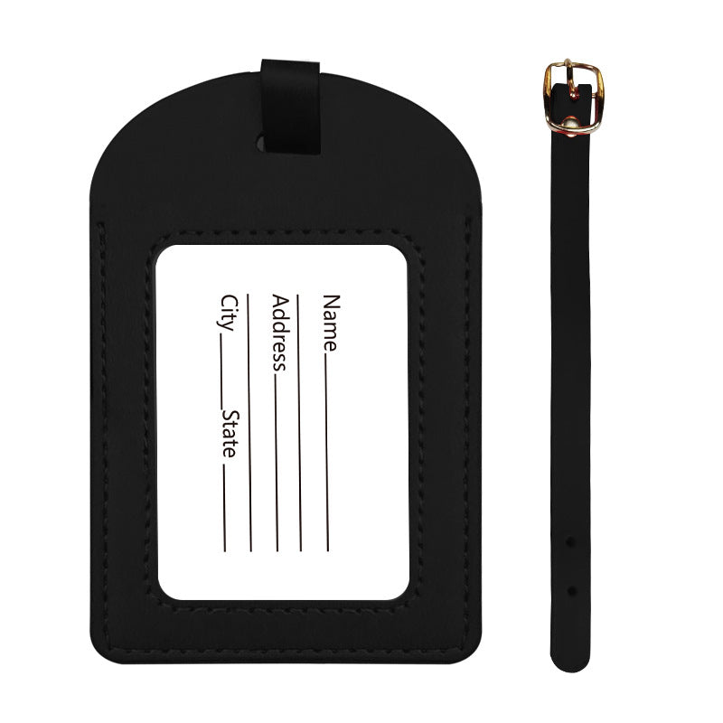 Women's high-quality and durable leather luggage tag Stornfield