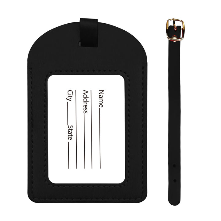 Women's high-quality and durable leather luggage tag Stornfield