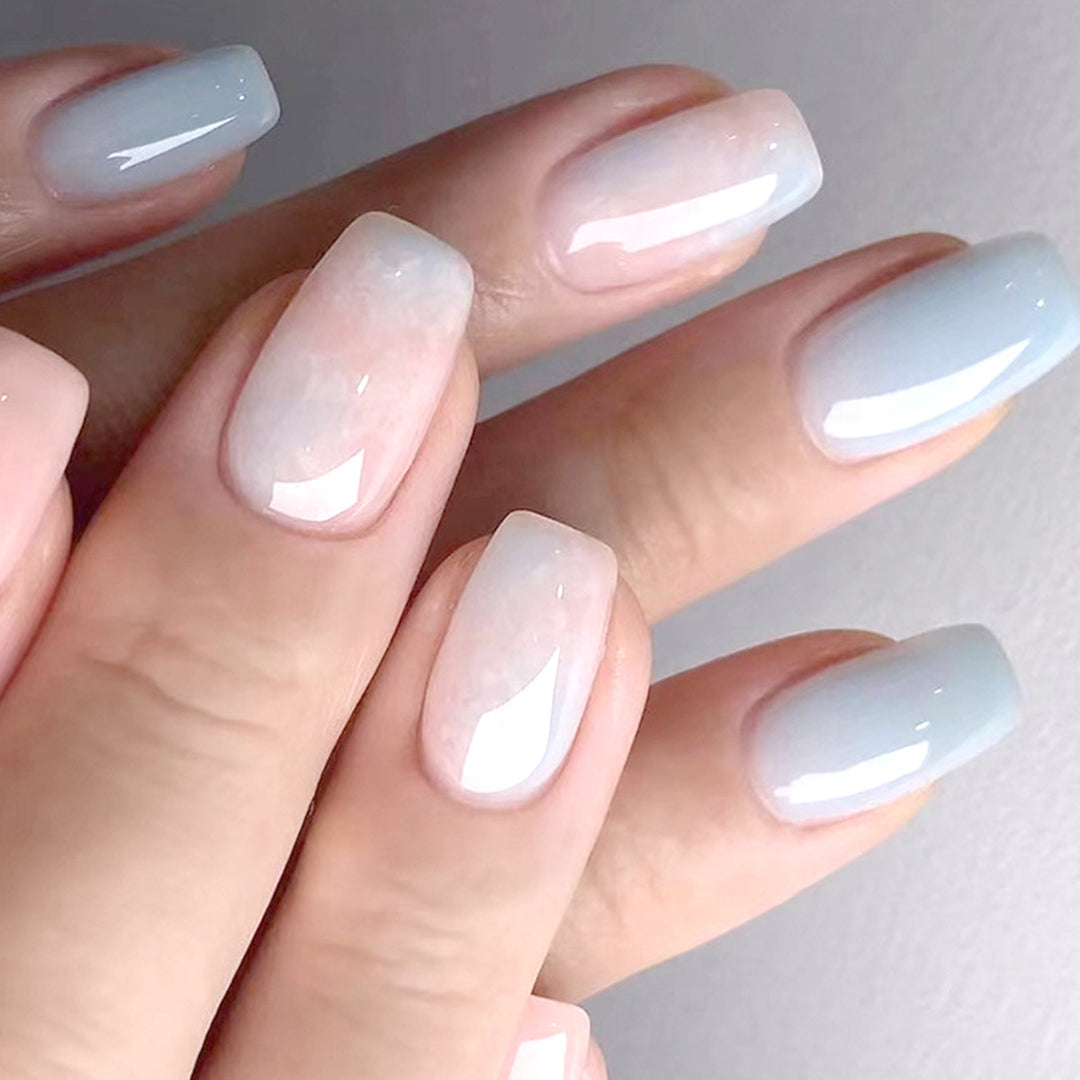 Ombre Glossy Nail Tips Stornfield