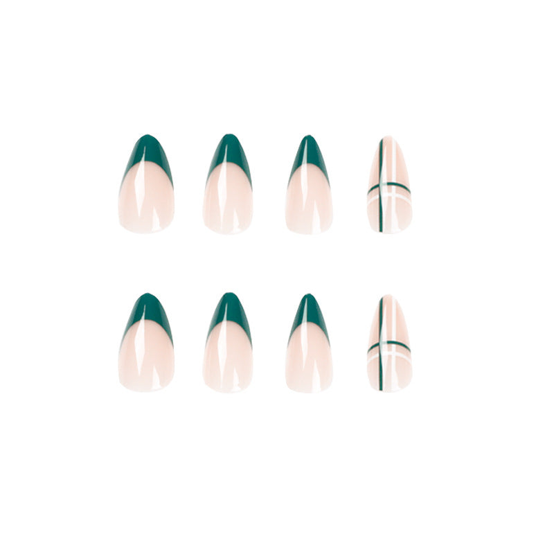 Artful nail art with modern geometric design Stornfield