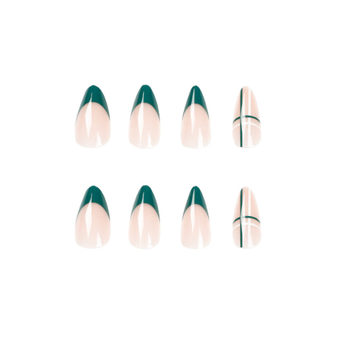 Artful nail art with modern geometric design Stornfield
