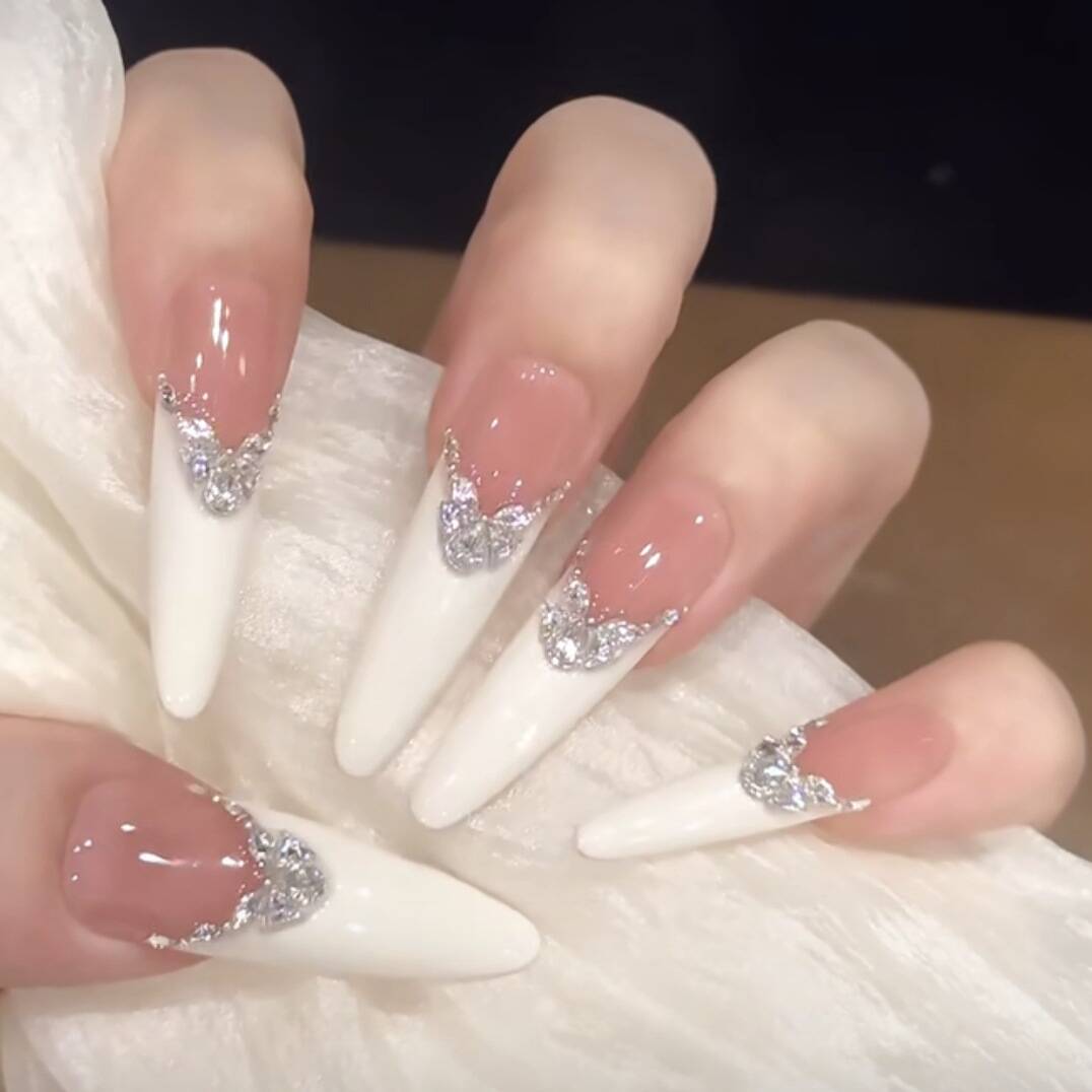 Stylish Stiletto Press-On Nail Extensions Stornfield