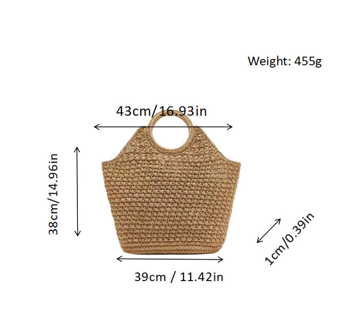Basket bag in modern design Stornfield