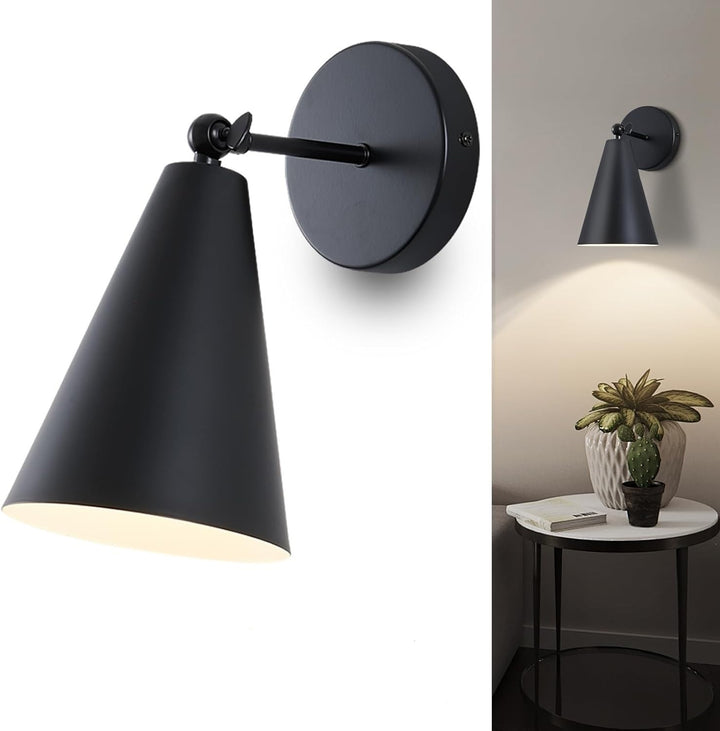 Vintage Cone Wall Light Fixture