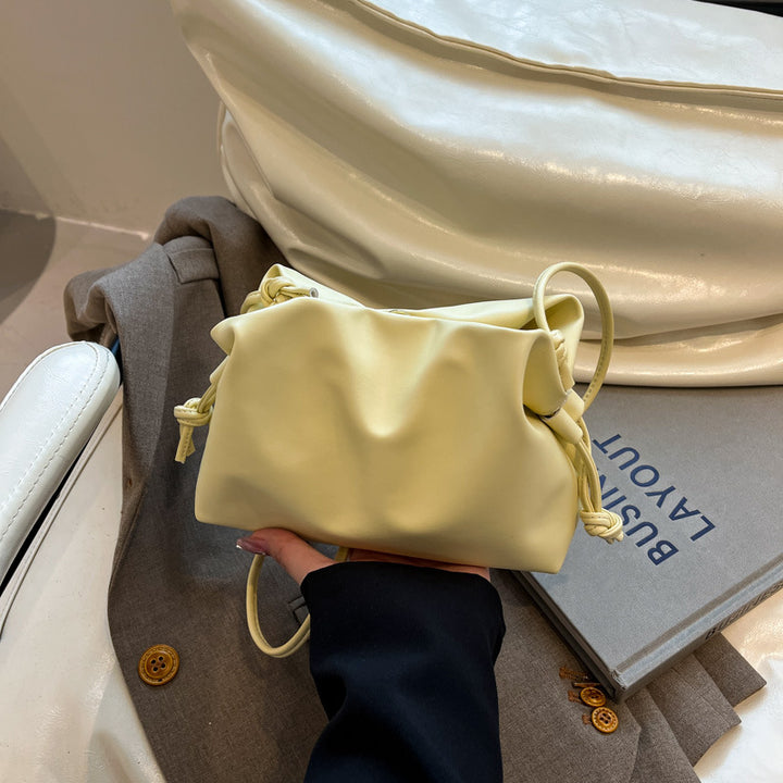Minimalist Knotted Handheld Satchel