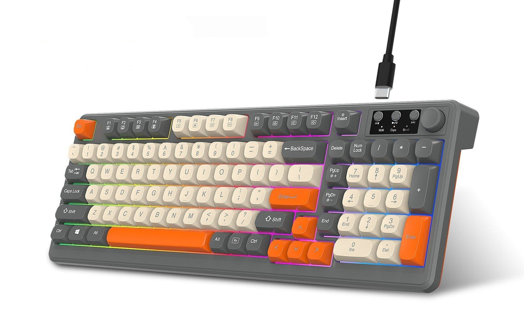 Wired RGB Gaming Keyboard and Precision Gaming Mouse Stornfield