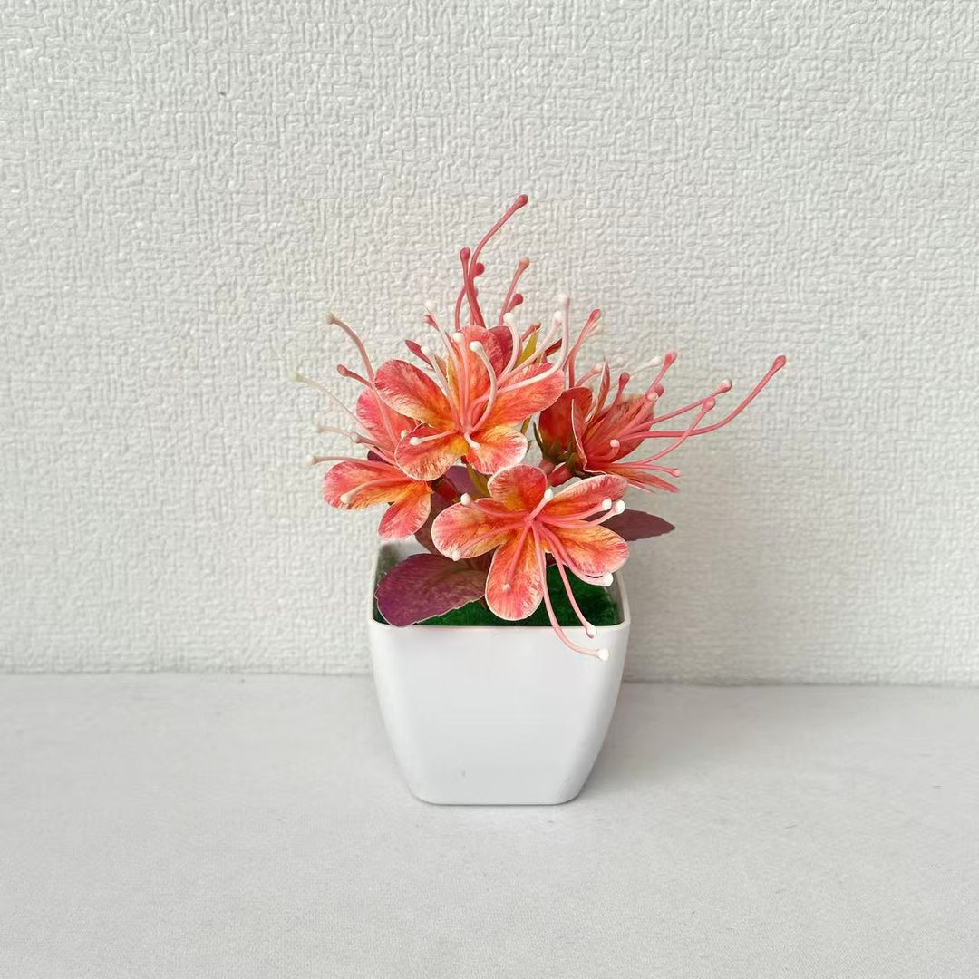 Lifelike Floral Centerpiece for Indoor Home Decor