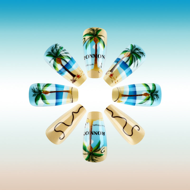 Tropical Paradise Press-On Nails Stornfield