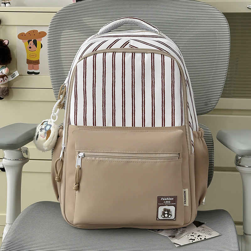 Stylish Plaid Design Backpack Stornfield