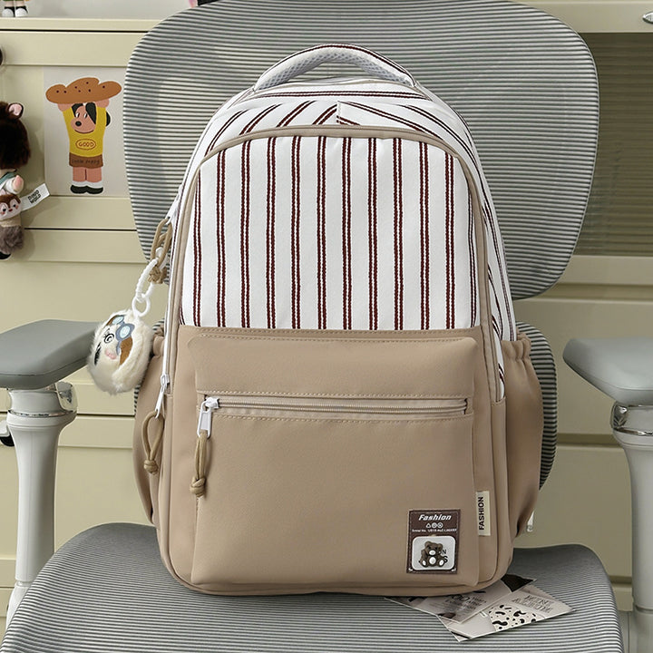 Stylish Plaid Design Backpack Stornfield