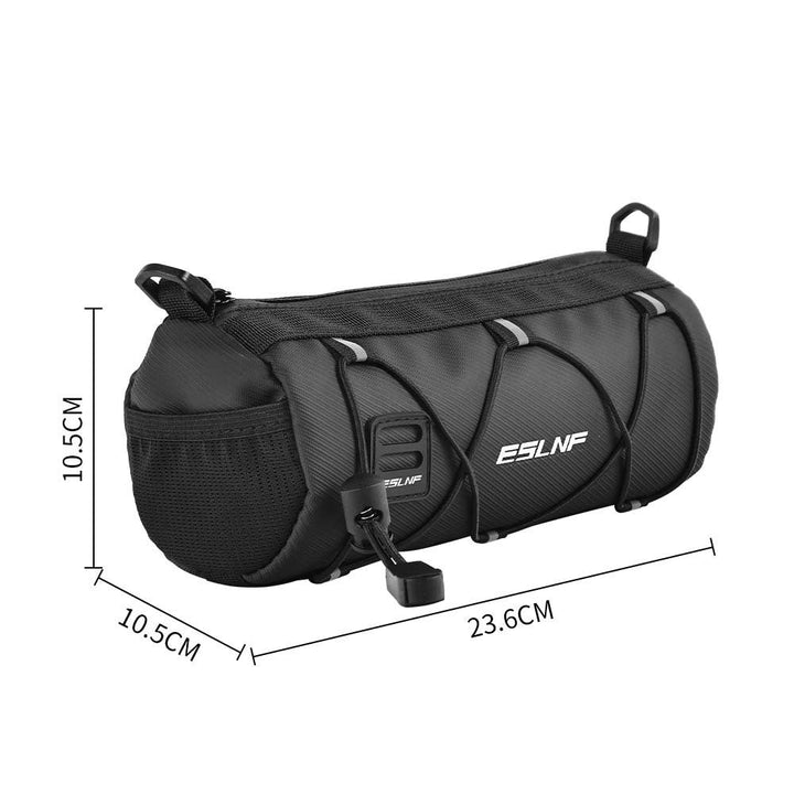 compact waterproof cylindrical bike handlebar storage bag Stornfield