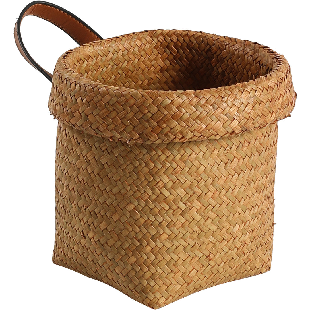 Unisex Handwoven Decorative Basket with Practical Handles Stornfield