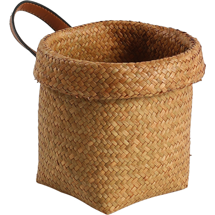 Unisex Handwoven Decorative Basket with Practical Handles Stornfield